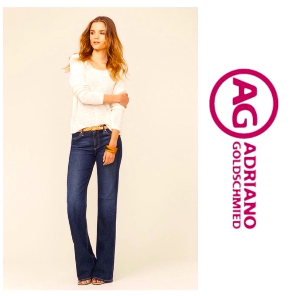 AG Adriano Goldschmied The Carine Trouser Leg Jeans 27R